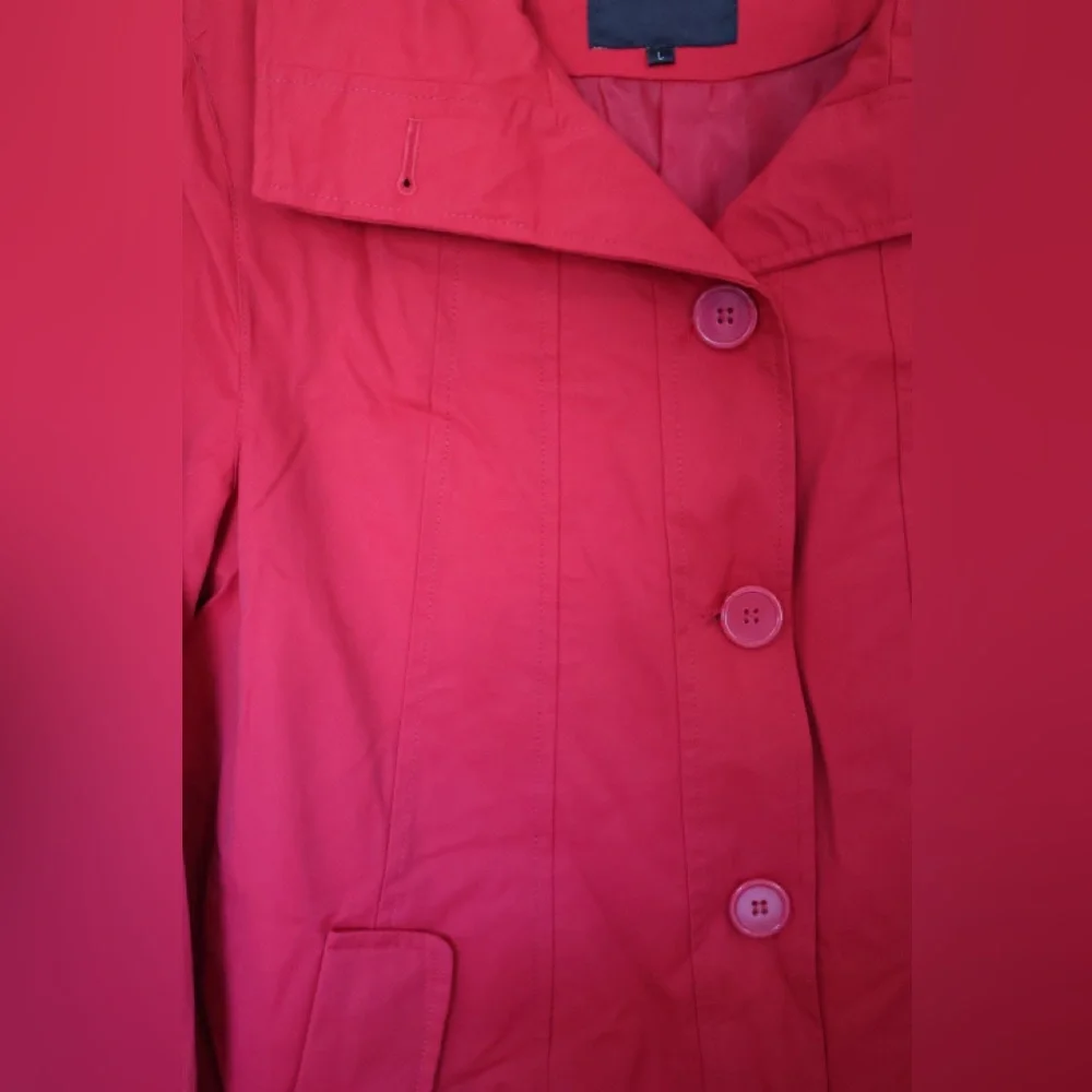 Red Women's Jacket - Picture 2 of 7